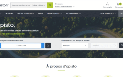 Opisto : la plateforme qui révolutionne l&rsquo;univers de la pièce auto d&rsquo;occasion